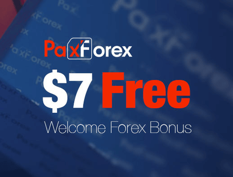 Bono sin depósito de 7$ - PaxForex