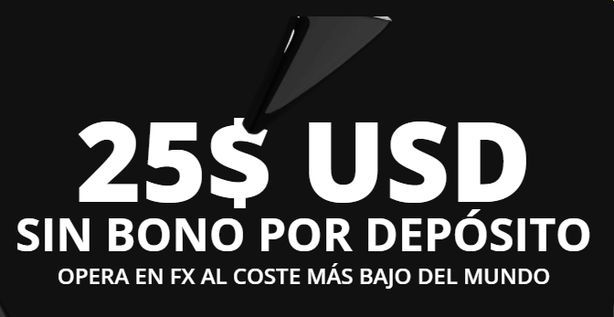 Bono sin depósito de 25$ - TIOmarkets