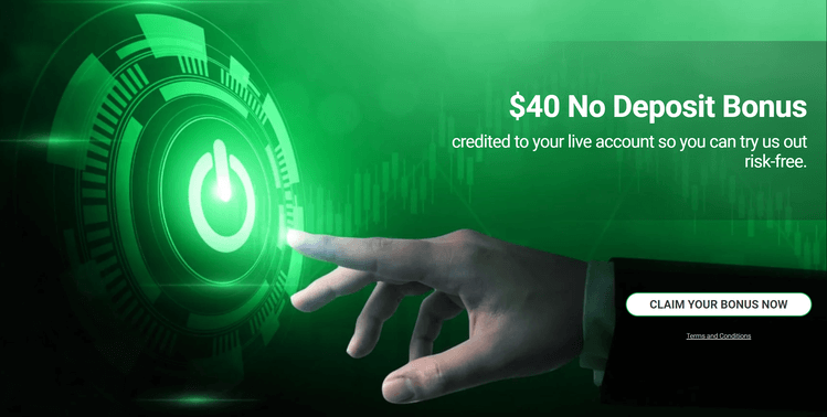 AmegaFx $40 No Deposit Bonus