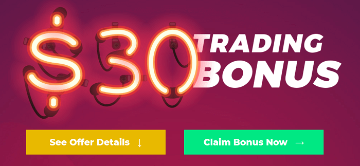 $30 No Deposit Bonus – EightCap