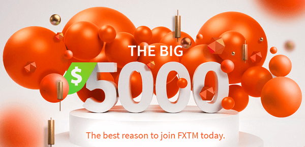 FXTM (ForexTime) Big 5K Deposit Bonus