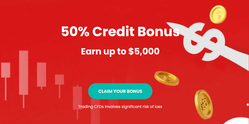 M4Markets 50% Deposit Bonus