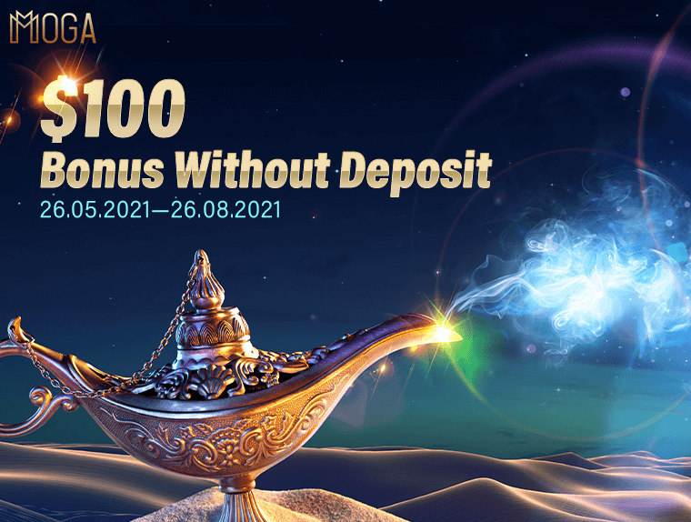 MogaFx 100$ No Deposit Bonus