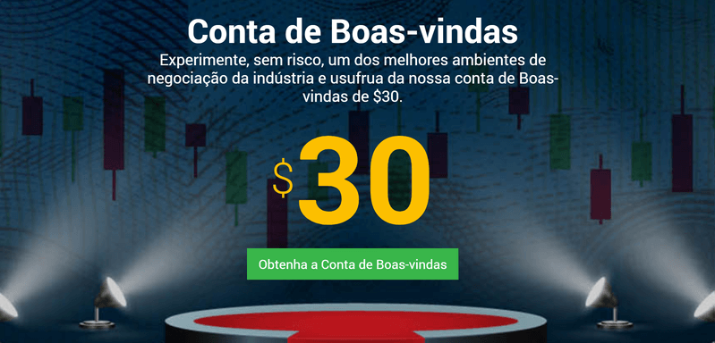 Bônus de $30 da TickMill