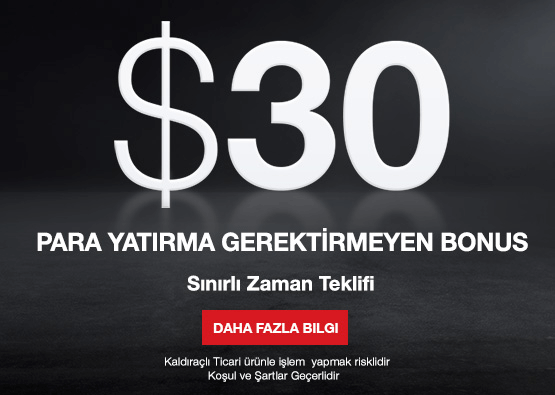 30$ Para Yatırmadan Bonus - HotForex